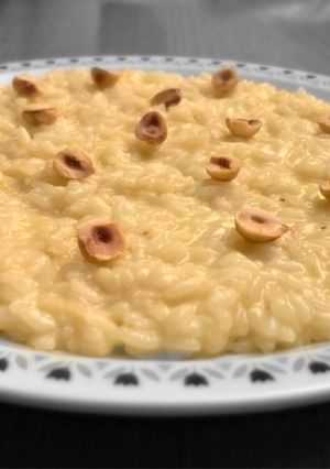 Foto di Risotto al Castelmagno e nocciole 🧀 🥜
