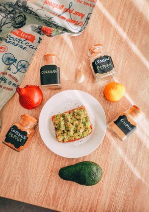 A picture of 5 minute Avocado Toast.