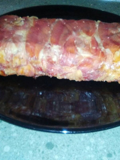 Una foto de Tortilla española al horno con jamón ibérico