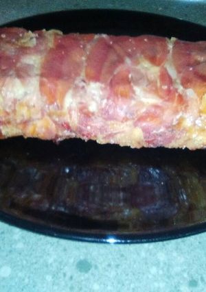 Una foto de Tortilla española al horno con jamón ibérico
