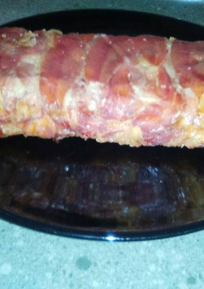Una foto de Tortilla española al horno con jamón ibérico