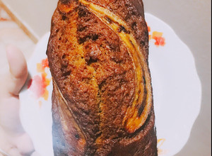 Hình của món Làm bánh cake chuối bằng nồi chiên không dầu.