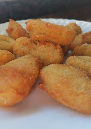 Una foto de Croquetas de bacalao