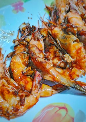 Foto resep Udang Bakar Bawang