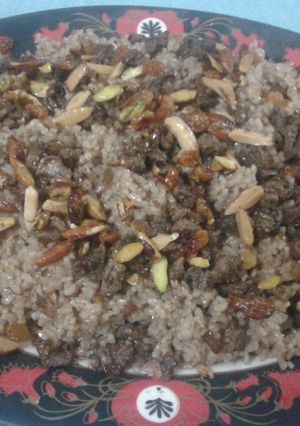 صورة لوصفة رز بالخلطة