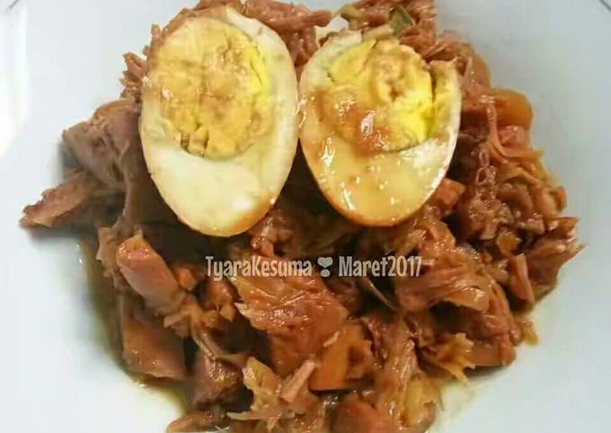 Ini dia! Cara gampang memasak Gudeg nangka sederhana yang sempurna