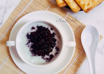 Resep Baru Bubur Ketan Hitam Ala Warteg