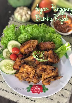 Foto resep Ayam Panggang Bumbu Rujak