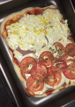Una foto de Pizzas caseras variadas