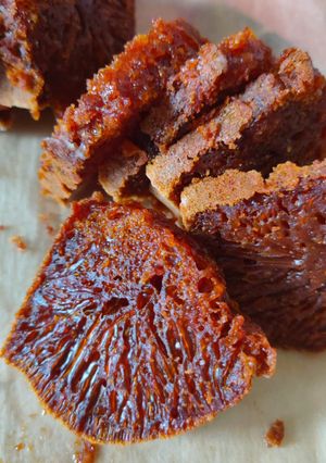 Foto resep Bolu karamell (sarang semut) panggang oven dijamin bersarang
