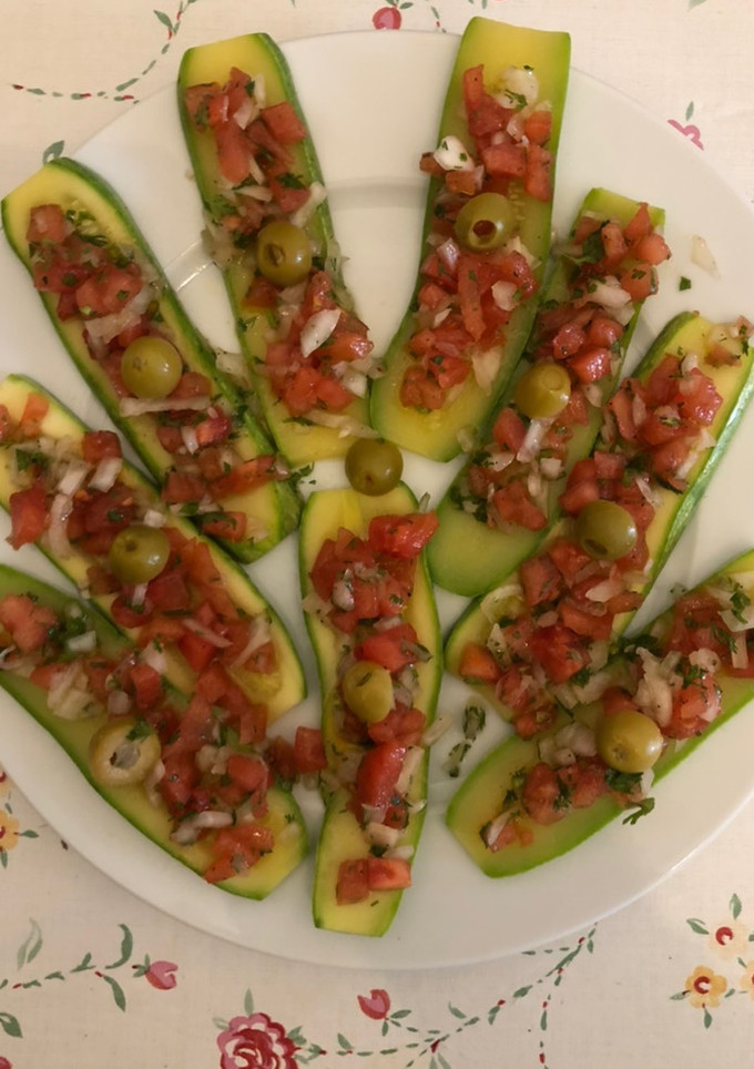 Una foto de Ensalada decorativa