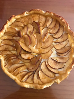 Una foto de Tarta de manzana