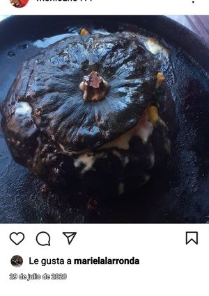 Una foto de Zapallo al horno con de todo