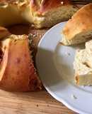 Panadería: Rosca dulce, rellena