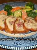 Pollo relleno empanizado🌺 (en piezas)