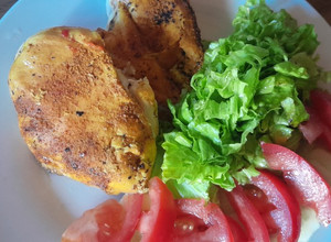 Una foto de Pechugas de pollo al horno