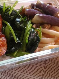 照燒醬之~雞腿排便當&照燒梅花肉 的食譜成品照片