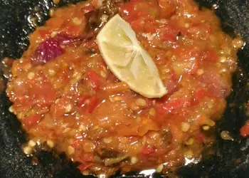 Resep Terbaik 423. Sambal Terasi Tomat 🌶🍅 Ala Rumahan