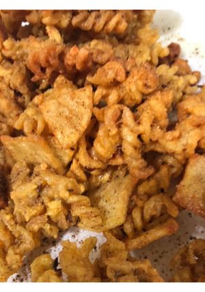 A picture of Macroni Pakora.