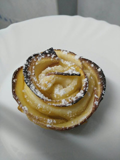 Una foto de Rosa de manzana