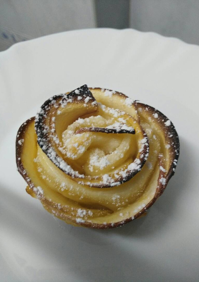 Una foto de Rosa de manzana