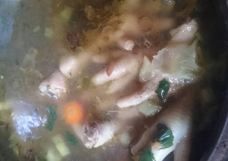 Resep Soto ceker ayam 🐓, Bisa Manjain Lidah
