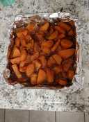 Southern style candied yams