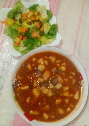 صورة لوصفة كمونية بالرئة و البطاطا