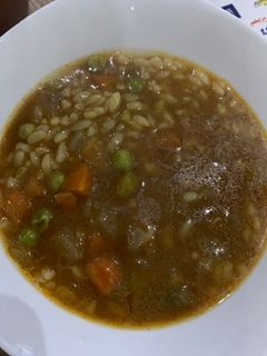 صورة لوصفة شوربه لسان العصفور