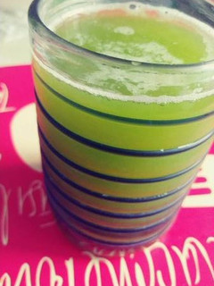 Una foto de Agua fresca de hierbabuena