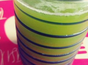 Una foto de Agua fresca de hierbabuena