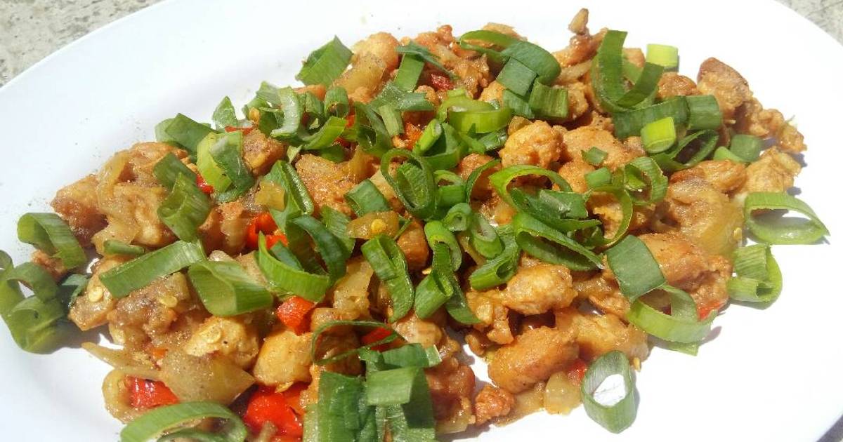 Resep Ayam cabe garam oleh Saluna Mahira - Cookpad