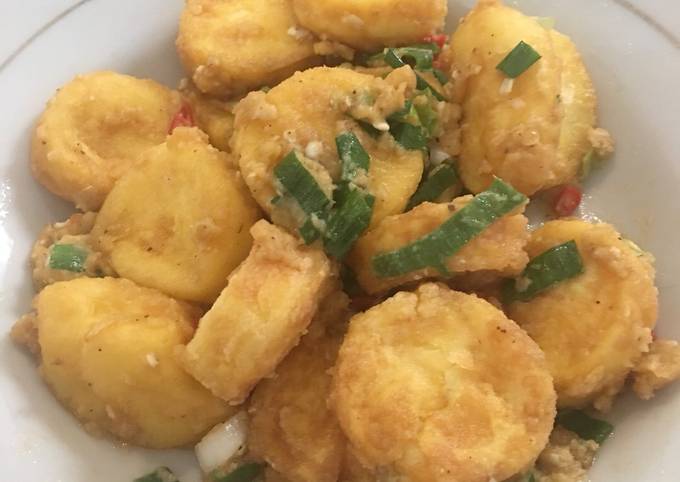 Resep Tahu Telur Asin Oleh Fransisca Fortunata Cookpad