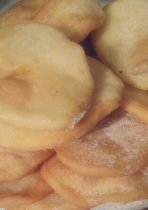 Una foto de Torta fritas 😀😘😄💖💕