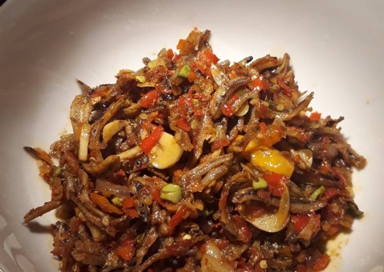 Tumis Teri Pete Pedas