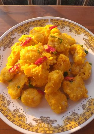 Foto resep Chicken salted egg