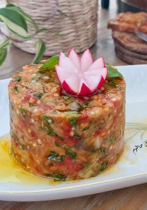 صورة لوصفة بابا غنوج