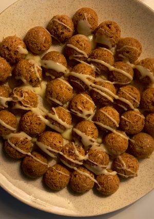 صورة لوصفة حلى شعيرية باكستانيه