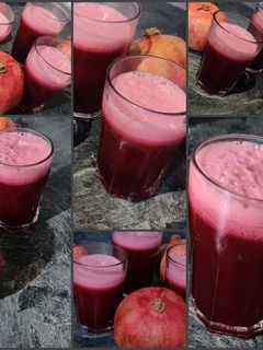صورة لوصفة عصير الرمان 🍷