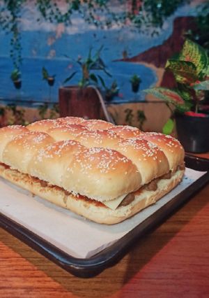 Foto resep Burger Mini versi Roti Sobek