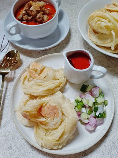 Foto resep Roti Maryam Kari Kambing