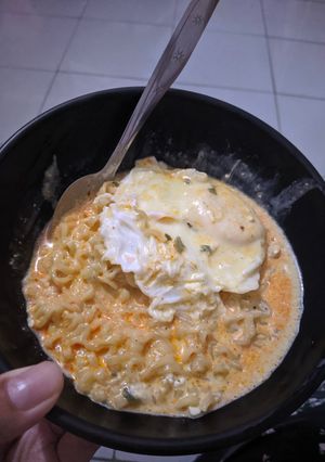Foto resep Mie ABC spicy mayo cheese modifikasi (Extra creamyyy)