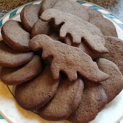 A picture of Victorian ginger biscuits - modernised.