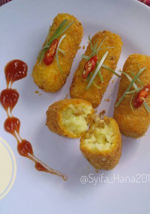 Foto resep Kroket Nasi Keju