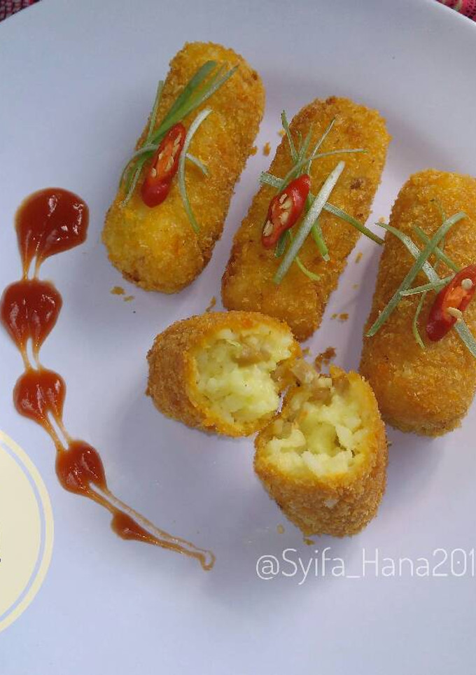 Foto resep Kroket Nasi Keju