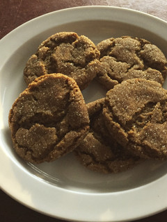 A picture of Molasses Spice Cookies.