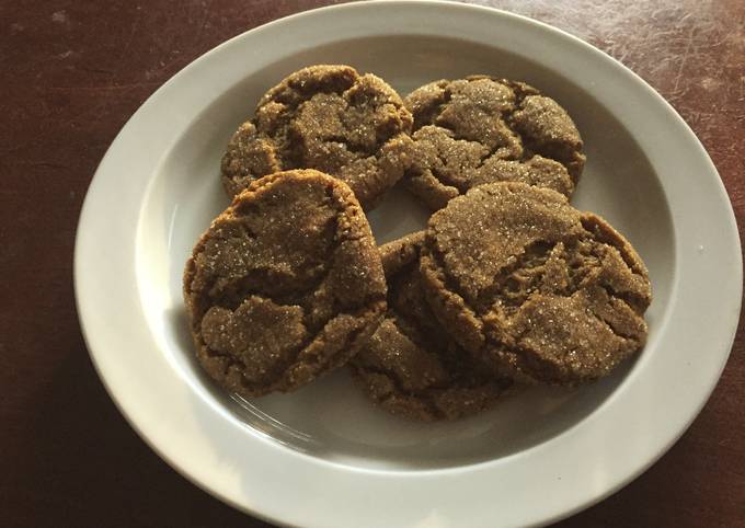 Recipe of Homemade Molasses Spice Cookies FUSF