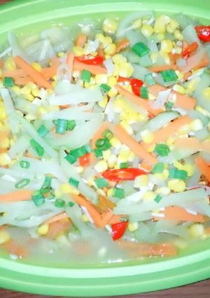 Foto resep Tumis labu pelangi