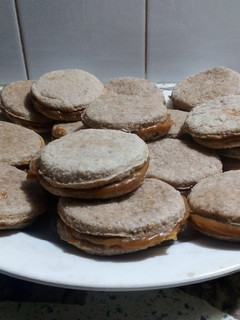Una foto de Alfajores de Cacao sin manteca