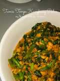 Tumis Tempe Kangkung Pedas